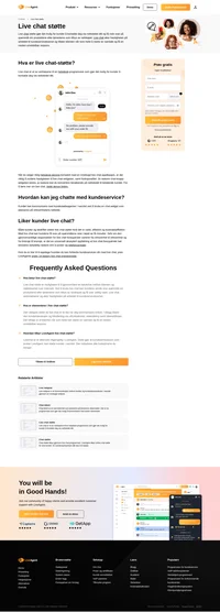 Live chat er et av verktøyene til en helpdesk-programvare som gjør det mulig for kunder å kontakte deg via nettstedet ditt.
