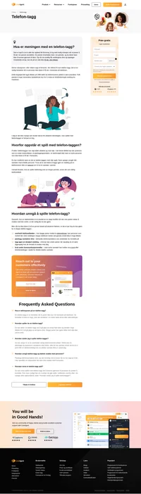Bli kjent med hva en telefon-tagg er. Forstå kundestøttekonsepter i dybden med enkle forklaringer fra fagfolk.