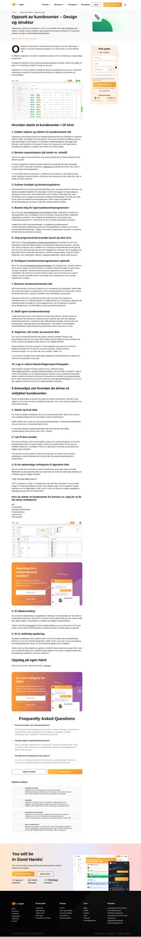 Hvis du var nysgjerrig på å lære om kundesentre, trenger du ikke lete lenger. Lær om oppsett, design og struktur for kundesenter i denne LiveAgent Academy-artikkelen.