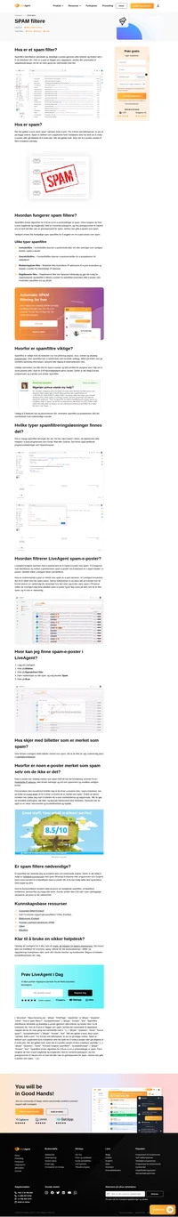 Ta vare på uønskede e-poster med SPAM-filtre. SPAM-filtre holder innboksen din ren og trygg mot hackere og skadelig programvare.