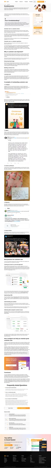 Når du ikke har kunder, er det ingenting du selger. Har du fornøyde og fornøyde kunder, kommer de tilbake og kjøper igjen.