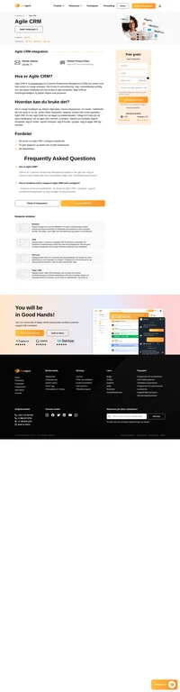 Agile CRM-integrasjon lar deg administrere kunderelasjoner fra LiveAgent. Bare integrer det via Zapier og begynn å få fordeler.