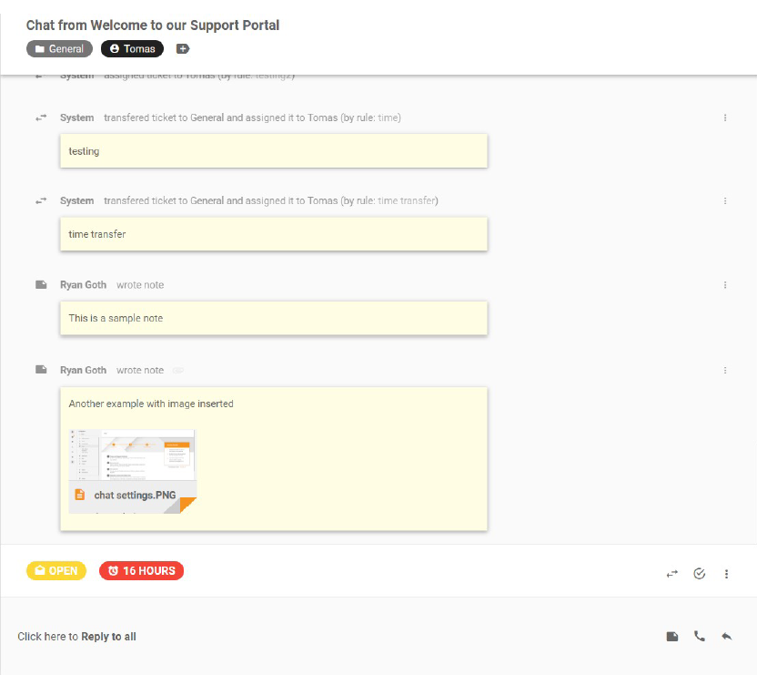 Billett-Notater-LiveAgent