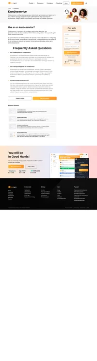 Kundeservice er et samspill mellom kunde og tjenesteleverandør. Kundeservice hjelper folk med å løse problemene sine og bygger relasjoner med kunder.