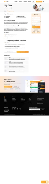 Vtiger-integrasjon lar deg administrere CRM-en din enkelt fra LiveAgent. Bare integrer det via Zapier og begynn å få fordeler.