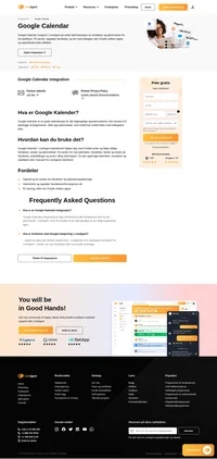 Planlegg og rediger påminnelser effektivt fra LiveAgents dashbord og del dem med kollegene dine via Google-kalenderintegrasjon.