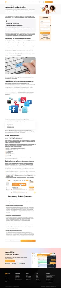 Få mer informasjon om konverteringskostnadene. Forstå i dybden med forklaringer fra fagfolk.