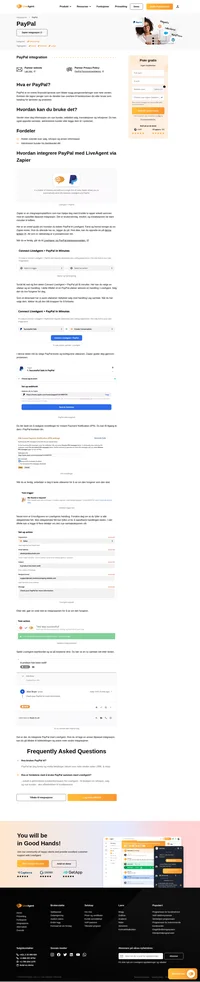 PayPal-integrasjon lar deg administrere kundefakturering fra LiveAgent. Bare integrer det via Zapier og begynn å få fordeler.