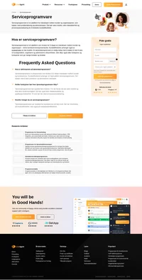 Serviceprogramvare er en plattform som brukes for å skape interaksjon mellom kunder og organisasjon – deres kundeservicerepresentanter.