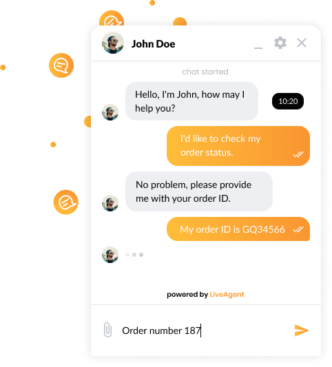 live_chat_suppor_icon LiveAgent's live chat