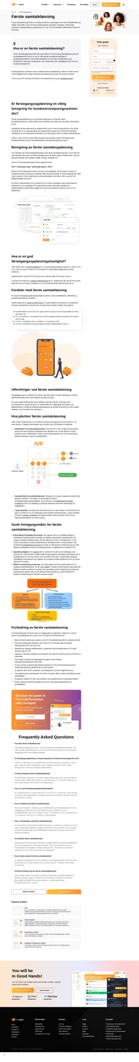 Få vite mer om den første samtaleløsningen. Forstå i dybden med forklaringer fra fagfolk.