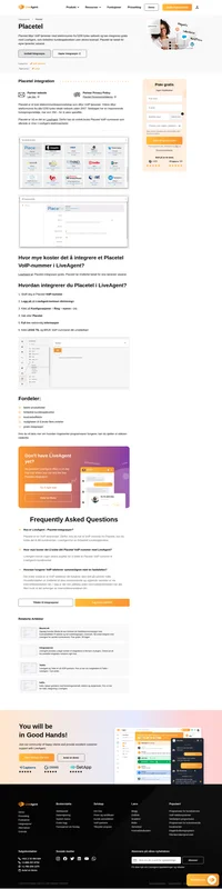 Placetel er et tysk telekommunikasjonsselskap som tilbyr VoIP-tjenester. Lær mer om Placetel-integrering med LiveAgent og fordelene.
