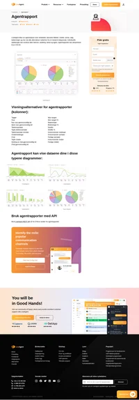 Få en agentrapport over arbeidstid, besvarte billetter, chatter, anrop, salg, belønninger og mer. LiveAgent tilbyr deg den perfekte agentrapporten. Les mer om det.